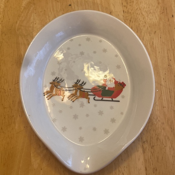 Martha Stewart Santa and sleigh spoon rest. NWT. Christmas - Picture 2 of 4